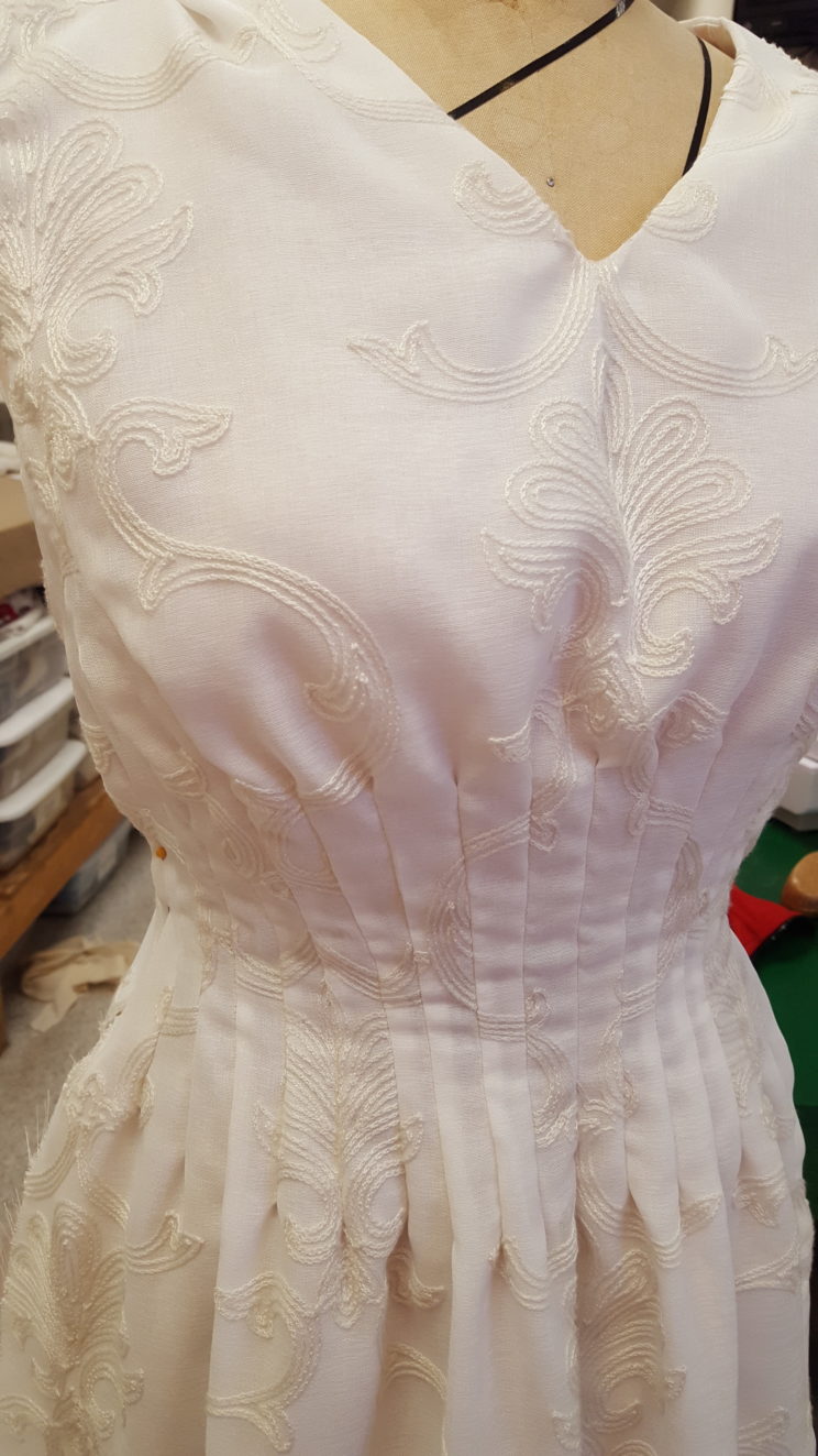 Close-Up Pleats and Dress